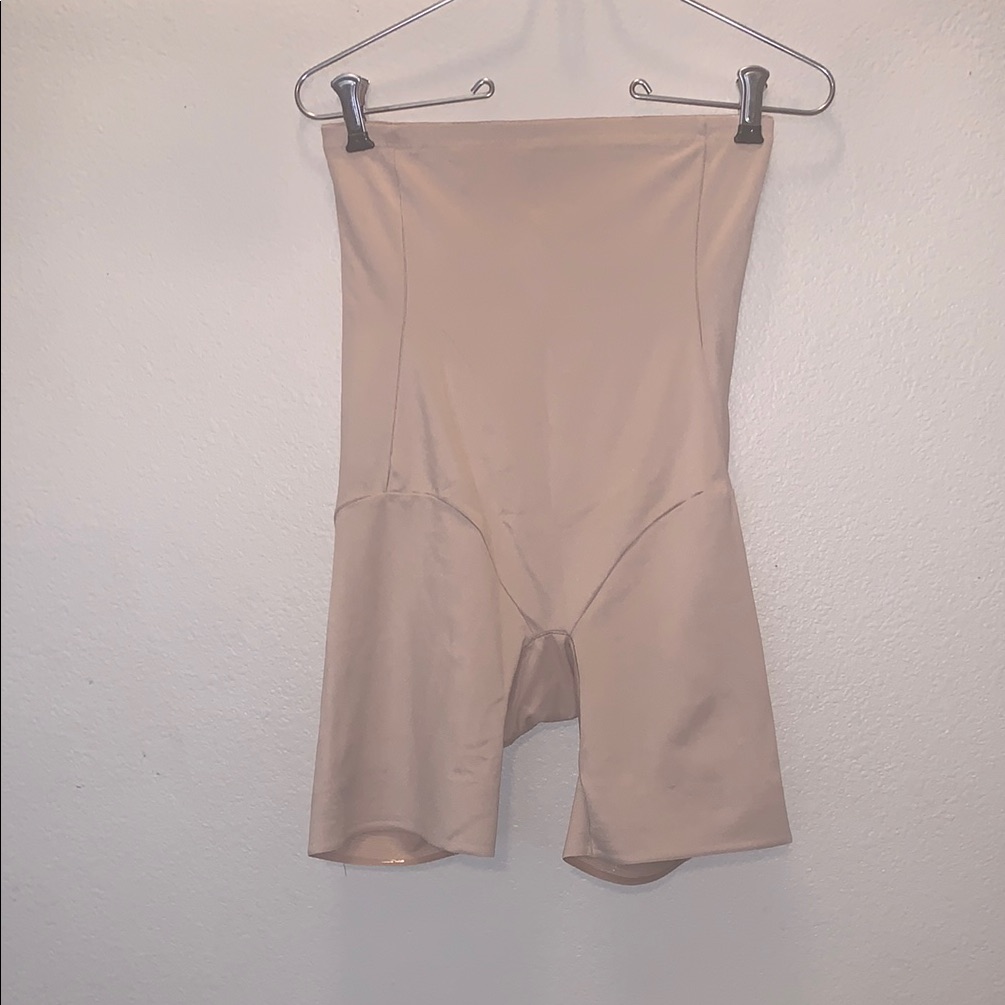 Cupid High-Waisted Shapewear Shorts Xl Shape Away Beige Thigh Slimmer
